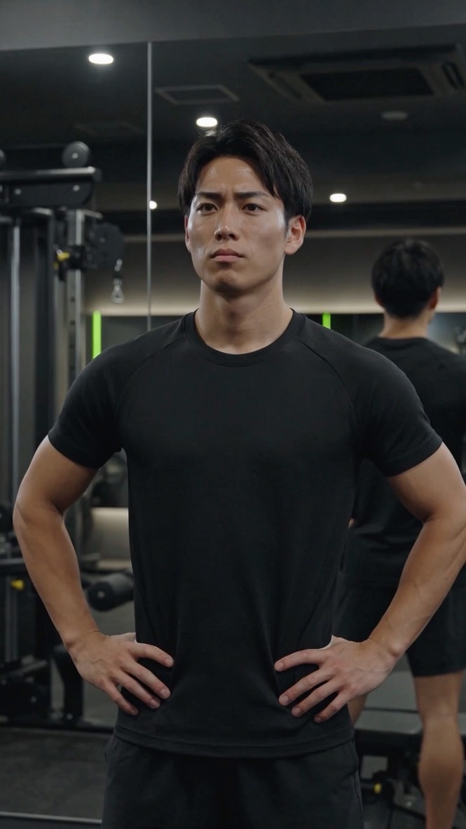 トレーニングで目指す体型のイメージ写真
